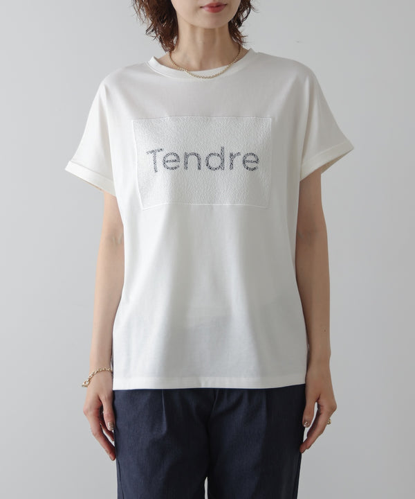 レースロゴフレンチTシャツ