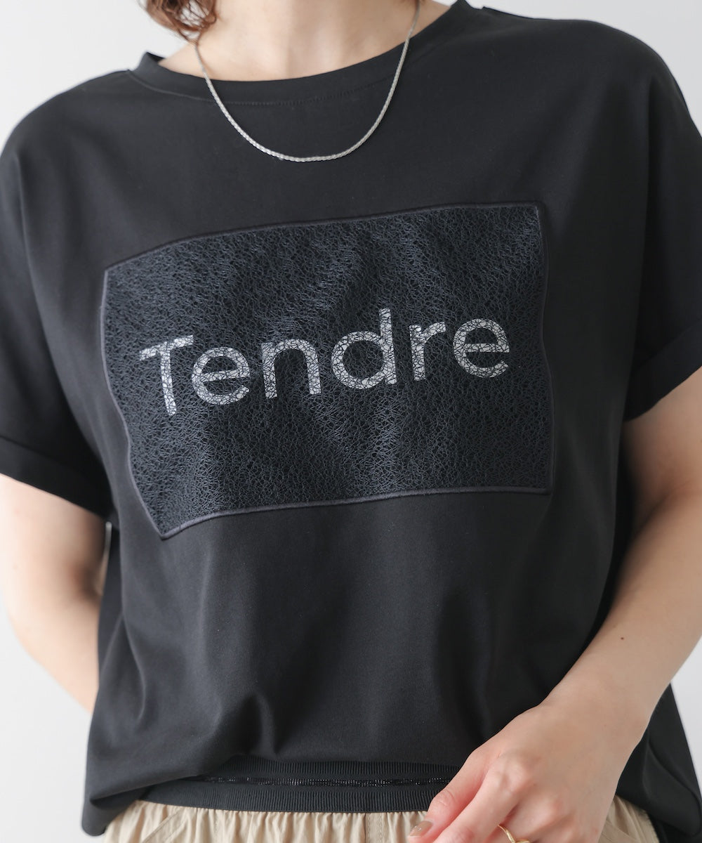 レースロゴフレンチTシャツ
