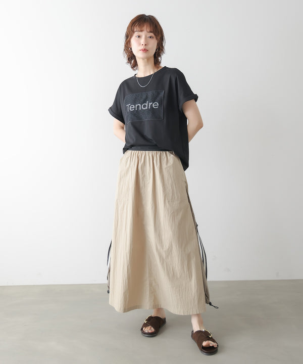 レースロゴフレンチTシャツ
