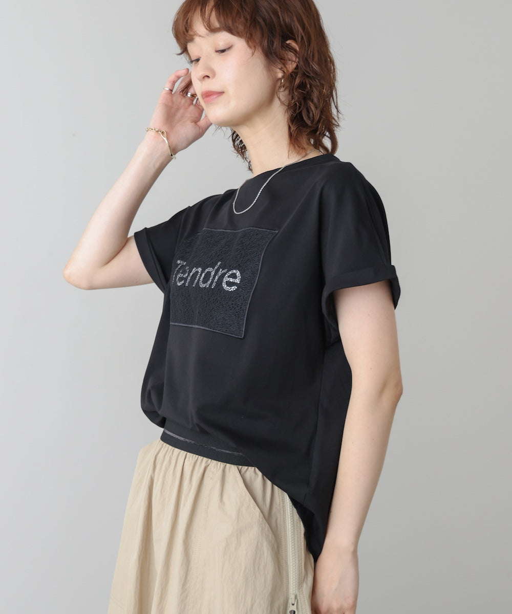 レースロゴフレンチTシャツ