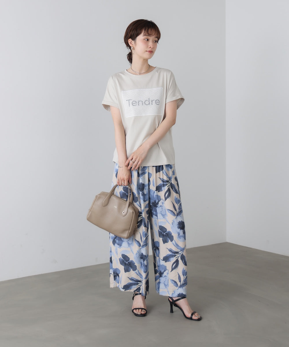 レースロゴフレンチTシャツ
