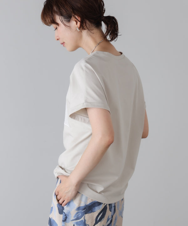 レースロゴフレンチTシャツ