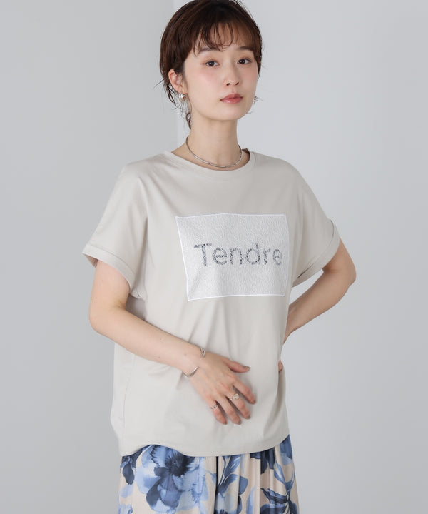 レースロゴフレンチTシャツ