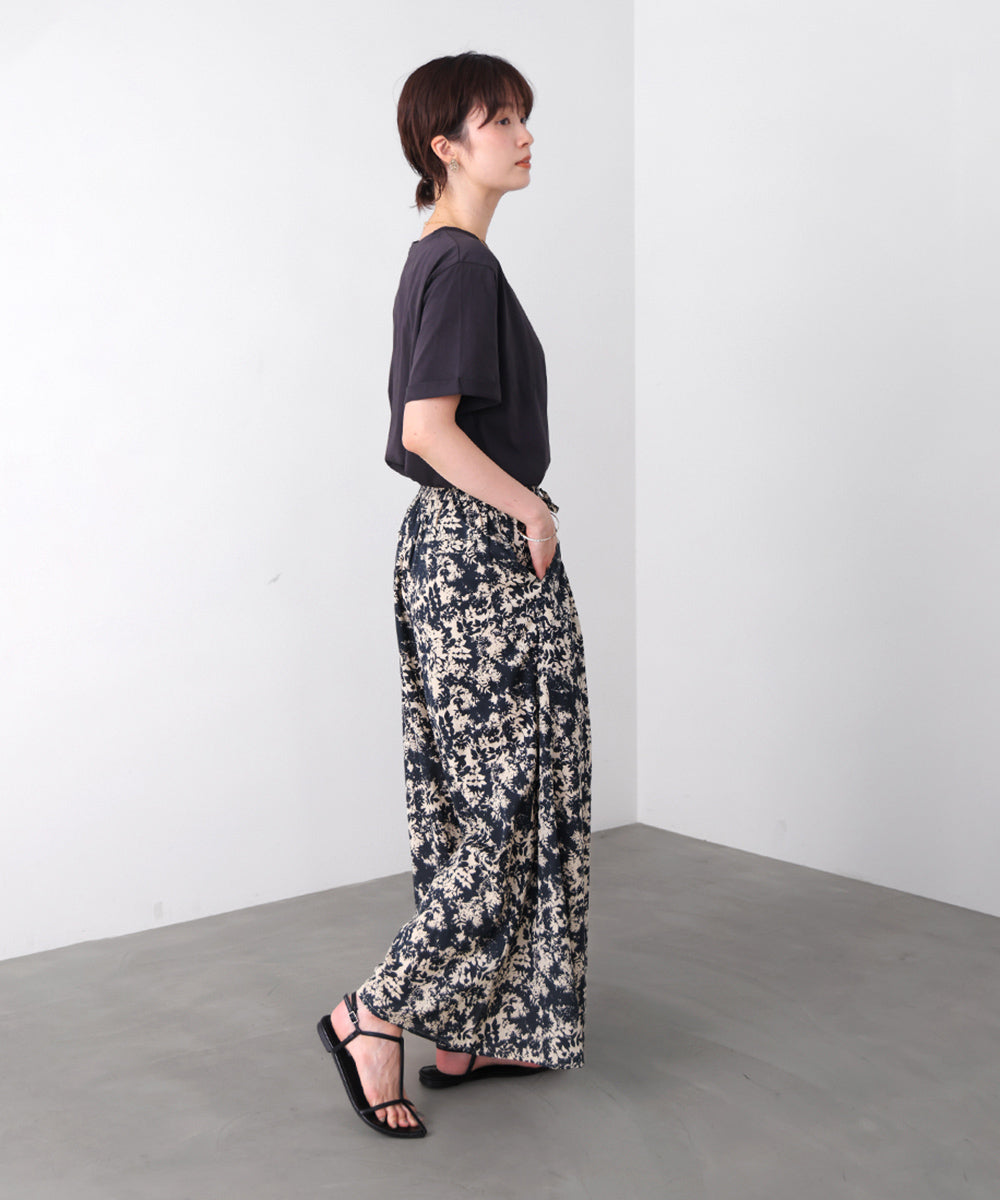 消耗加工綿天竺メタルロゴプリントＴｅｅ［6/12発送予定］