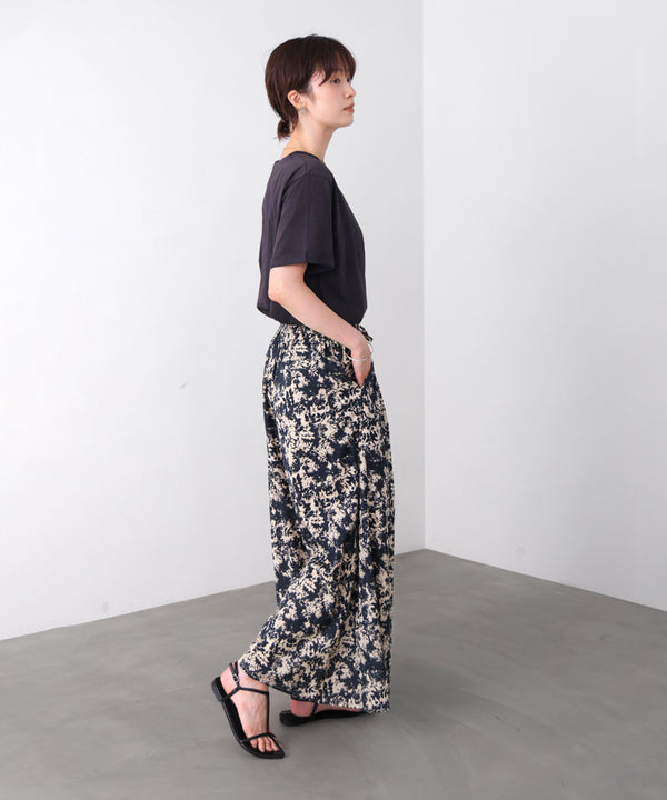 消耗加工綿天竺メタルロゴプリントＴｅｅ［6/12発送予定］