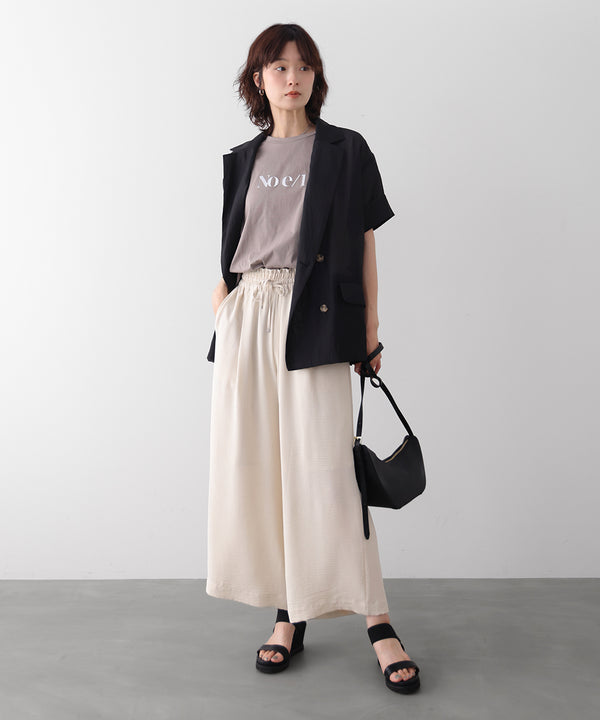 消耗加工綿天竺メタルロゴプリントＴｅｅ［6/12発送予定］