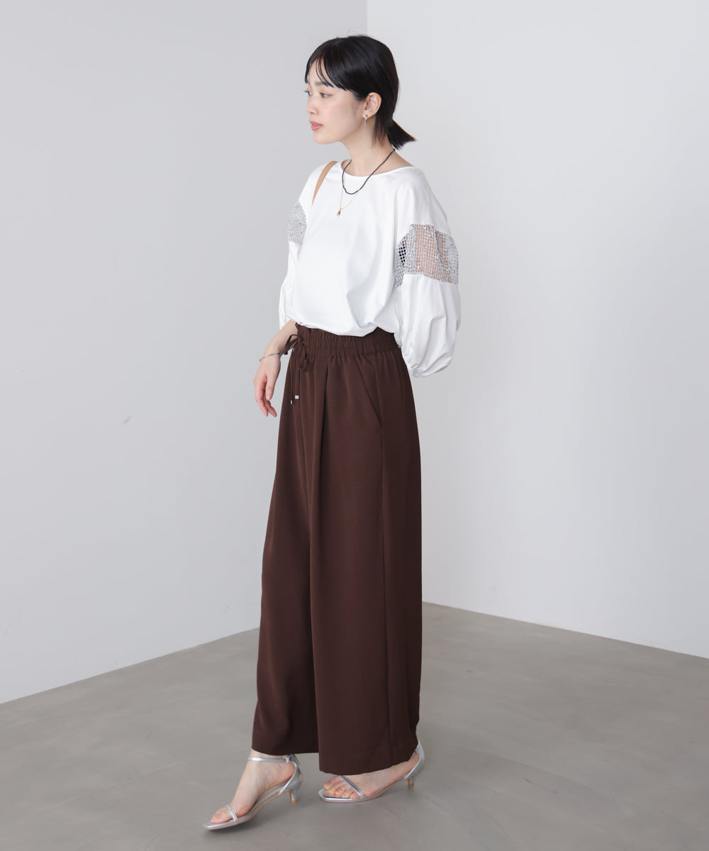 メッシュラインプルオーバー