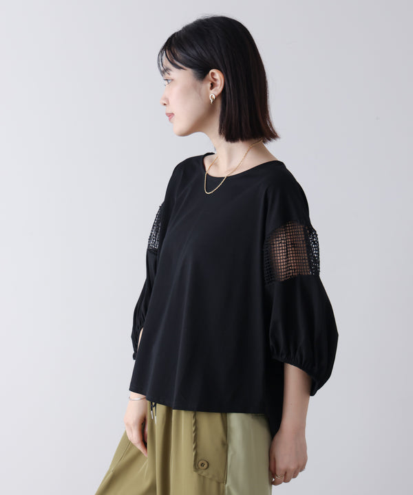 メッシュラインプルオーバー