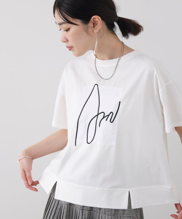 アートロゴカットソー