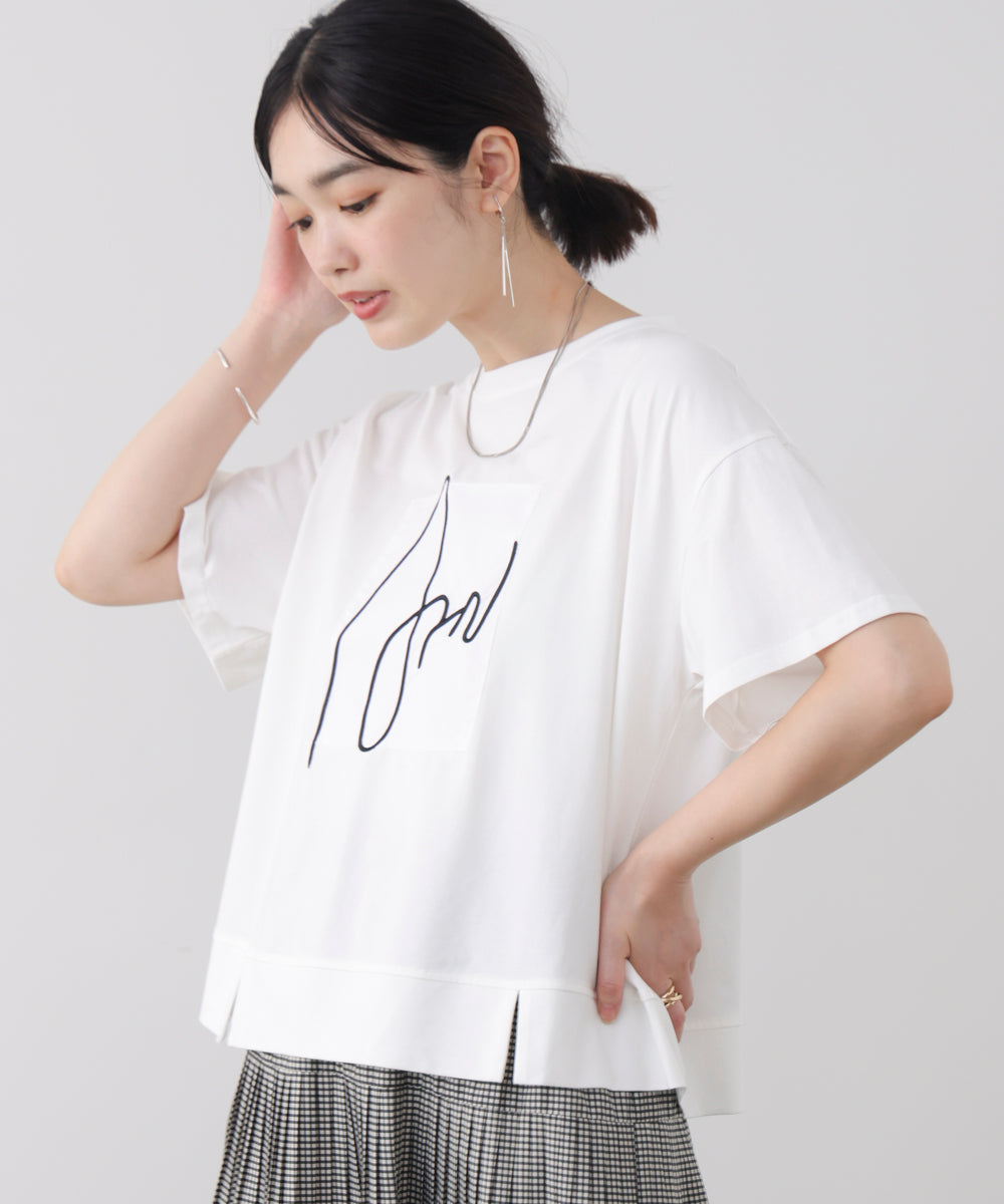 アートロゴカットソー