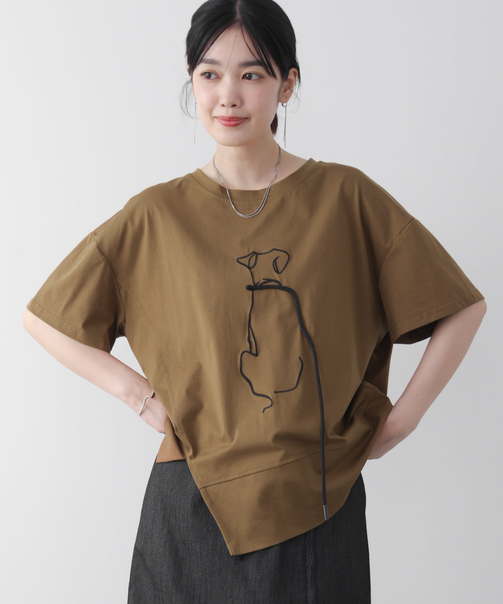ドック刺しゅうTシャツ