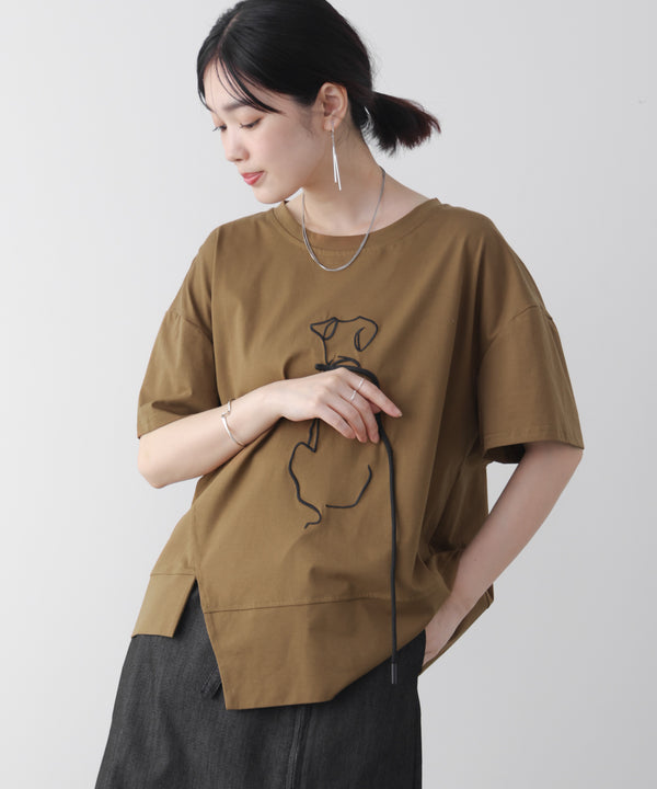 ドック刺しゅうTシャツ