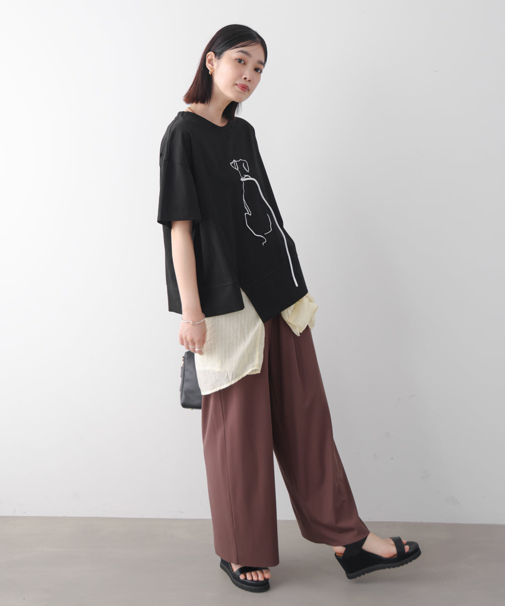 ドック刺しゅうTシャツ