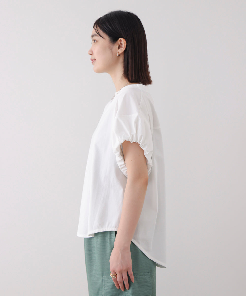 袖バルーンTシャツ