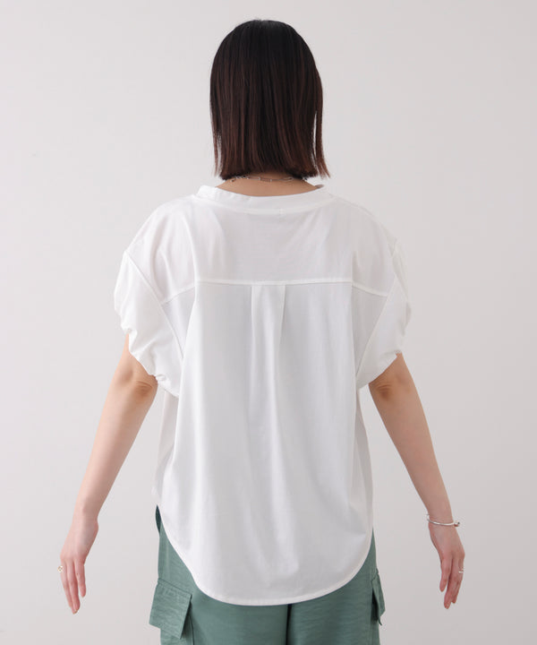 袖バルーンTシャツ