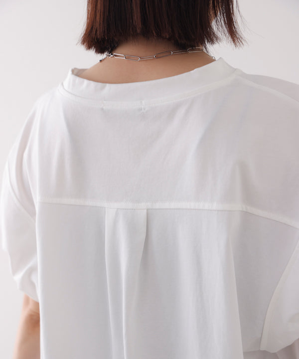 袖バルーンTシャツ