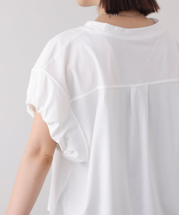 袖バルーンTシャツ