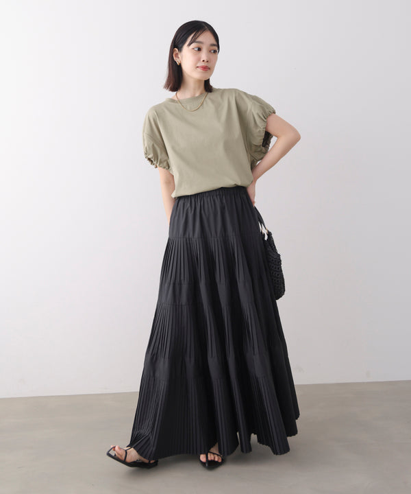 袖バルーンTシャツ