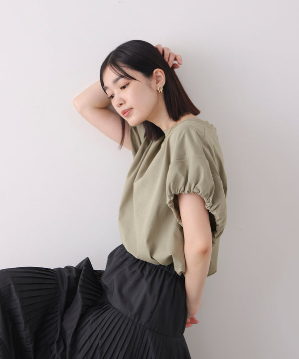 袖バルーンTシャツ