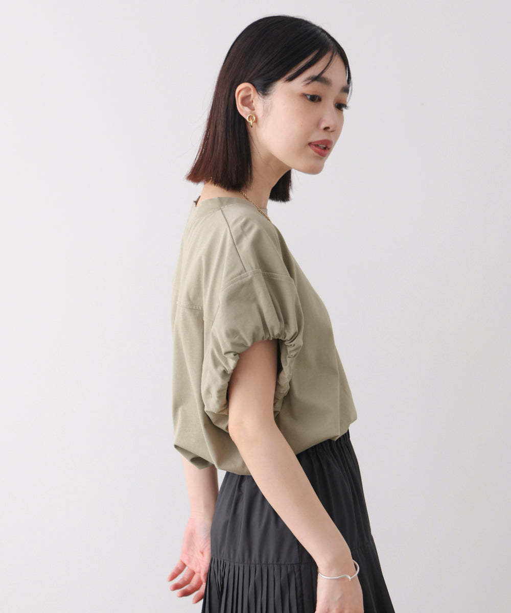 袖バルーンTシャツ