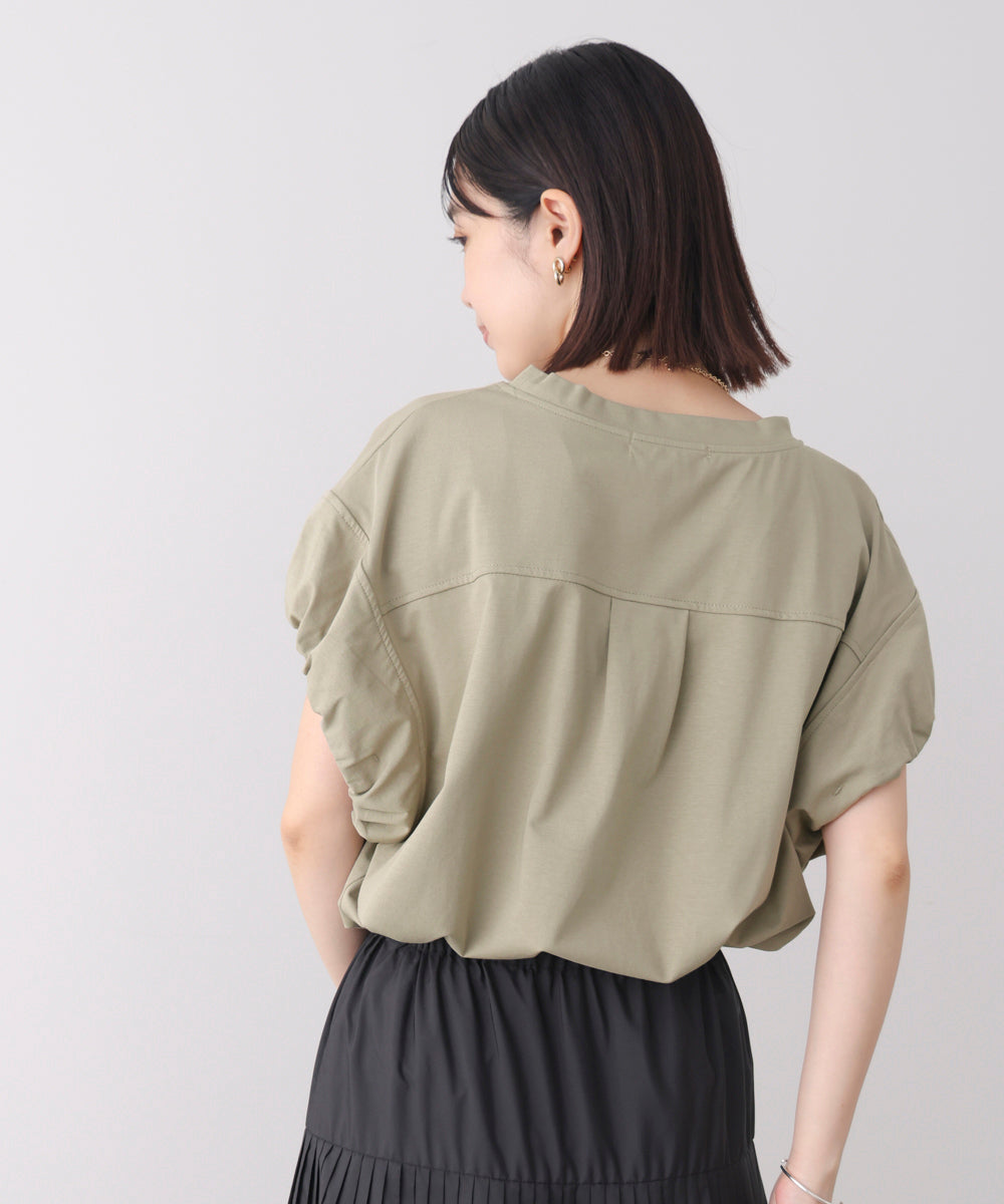 袖バルーンTシャツ