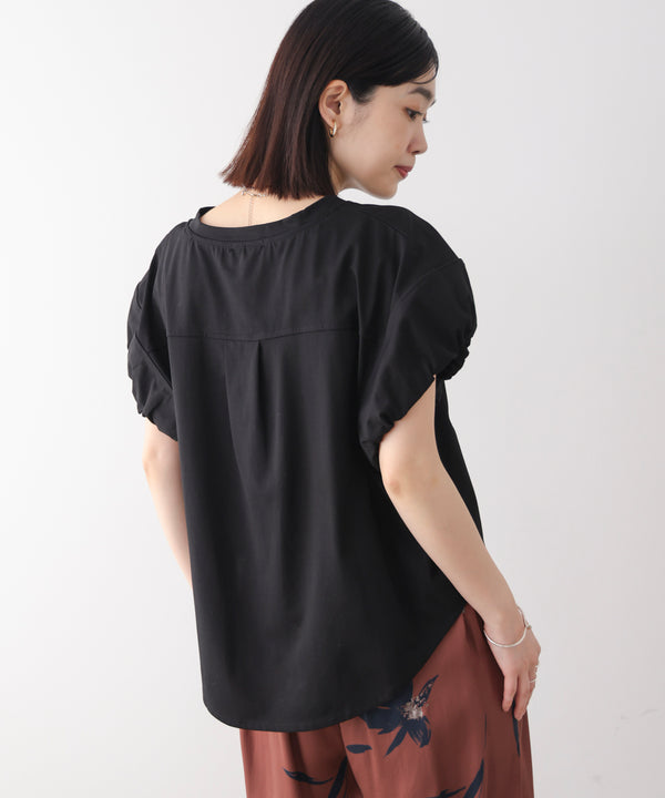 袖バルーンTシャツ