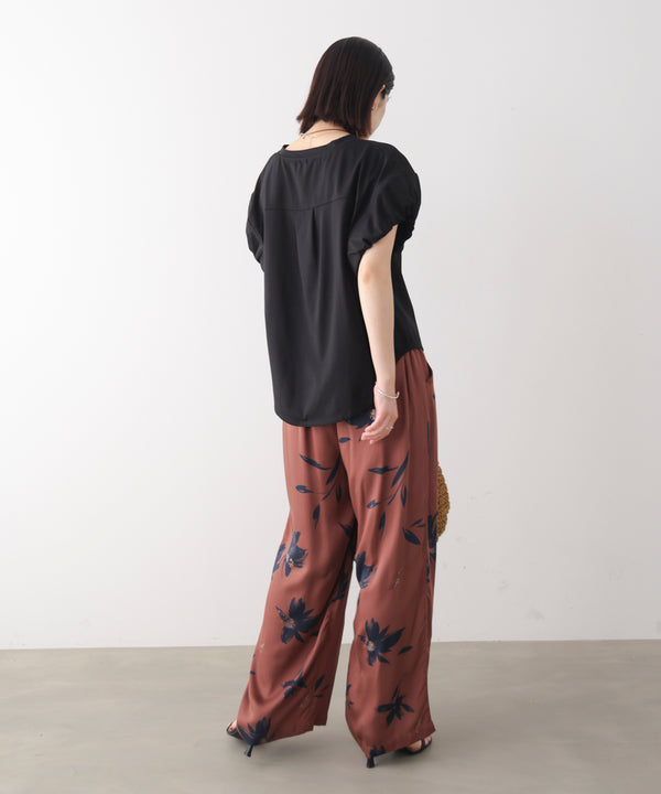 袖バルーンTシャツ