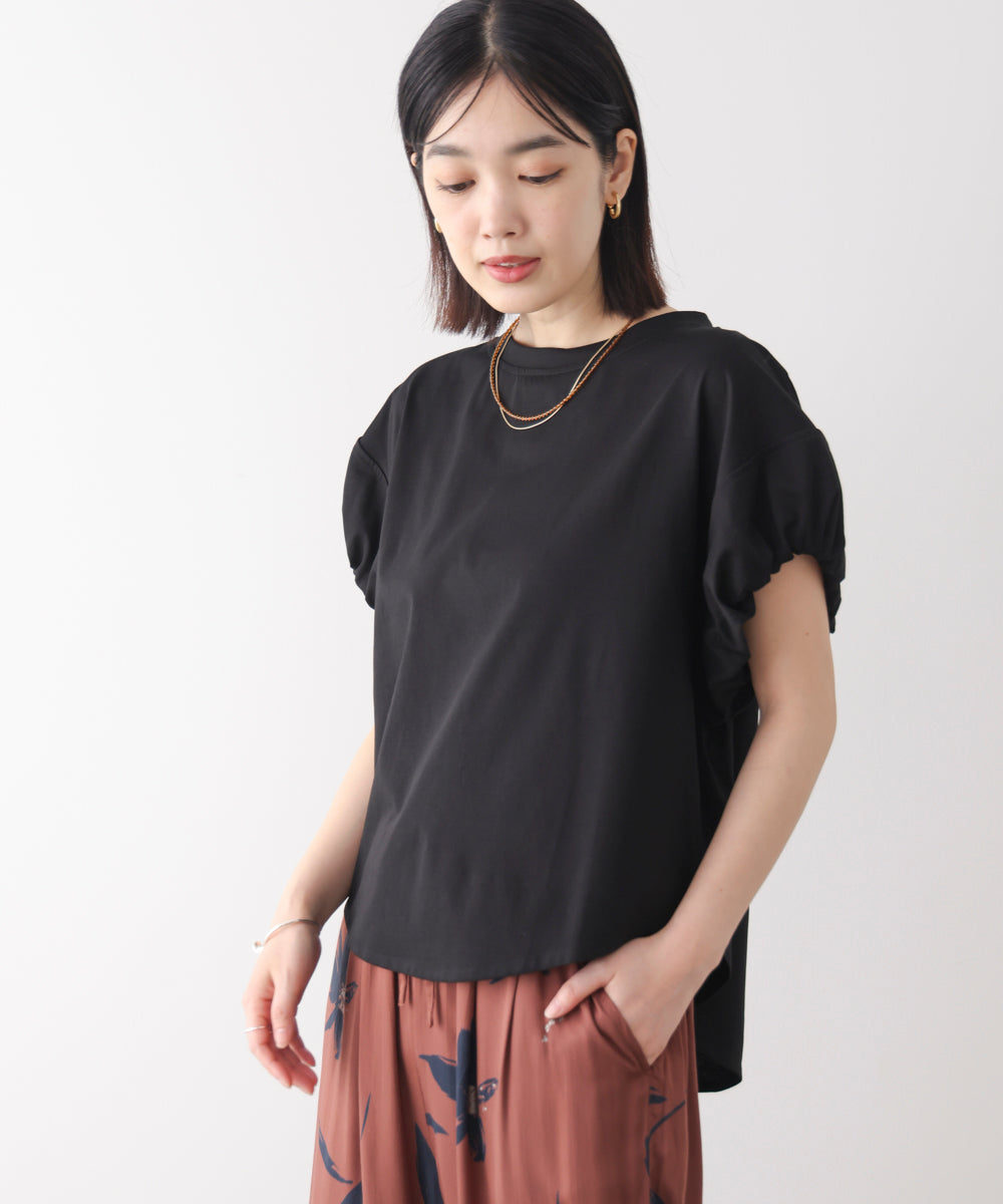 袖バルーンTシャツ