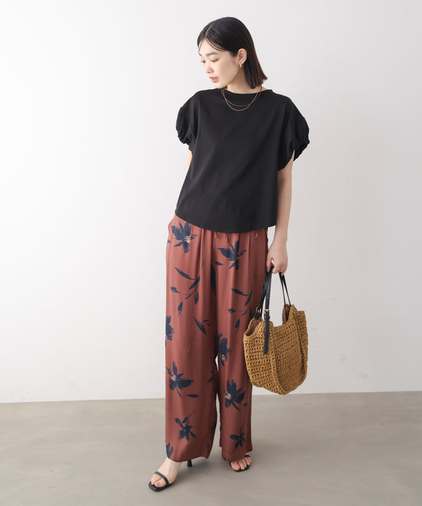 袖バルーンTシャツ
