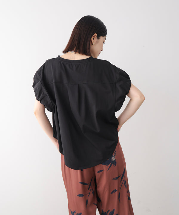 袖バルーンTシャツ