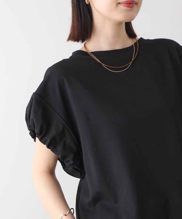 袖バルーンTシャツ