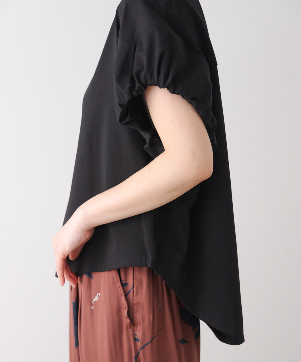 袖バルーンTシャツ