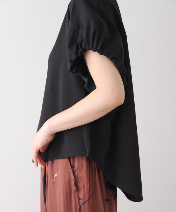 袖バルーンTシャツ