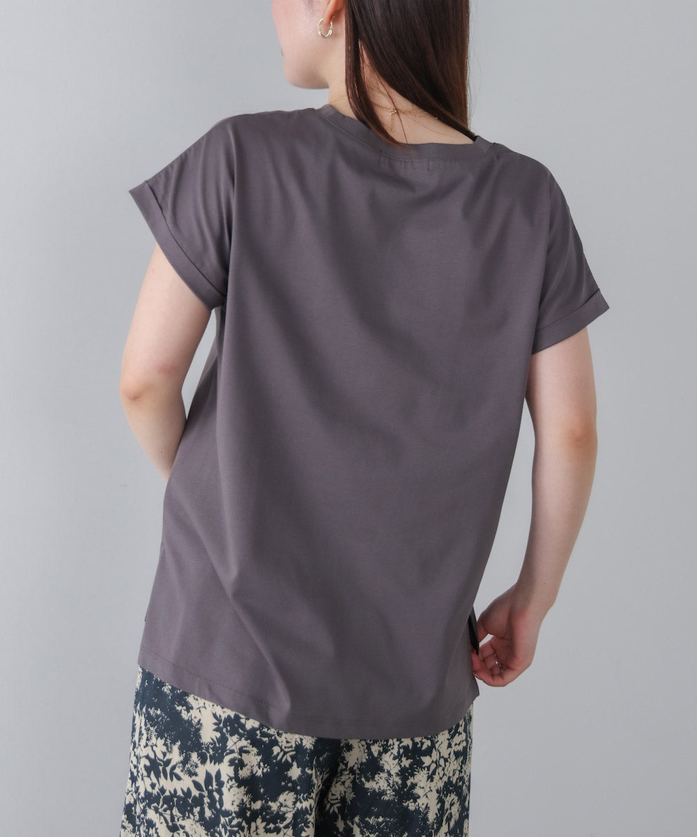 厚盛刺しゅうロゴT-shirt