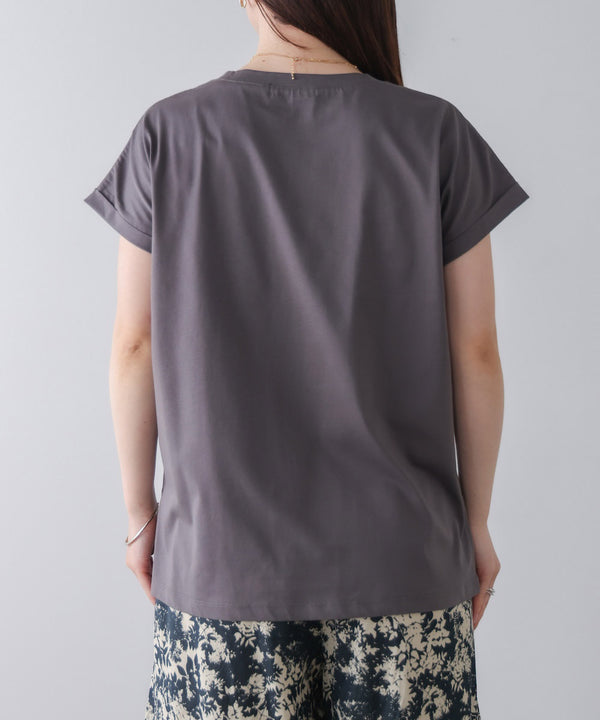 厚盛刺しゅうロゴT-shirt