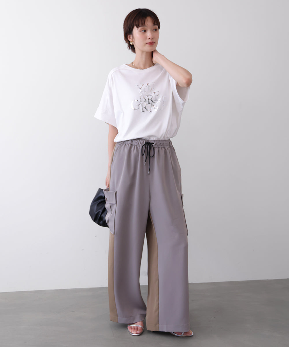 ミラーホットフィックスロゴTシャツ