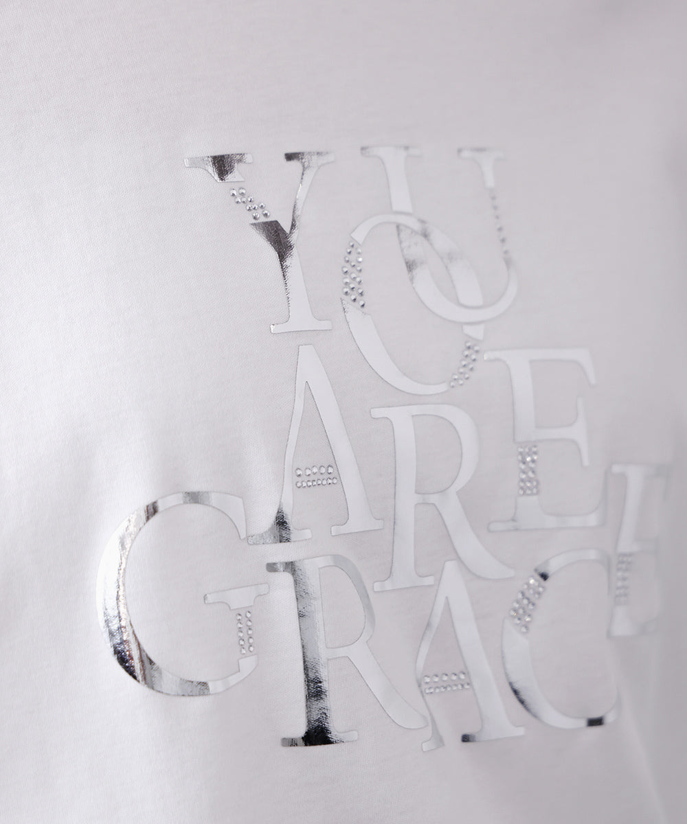 ミラーホットフィックスロゴTシャツ
