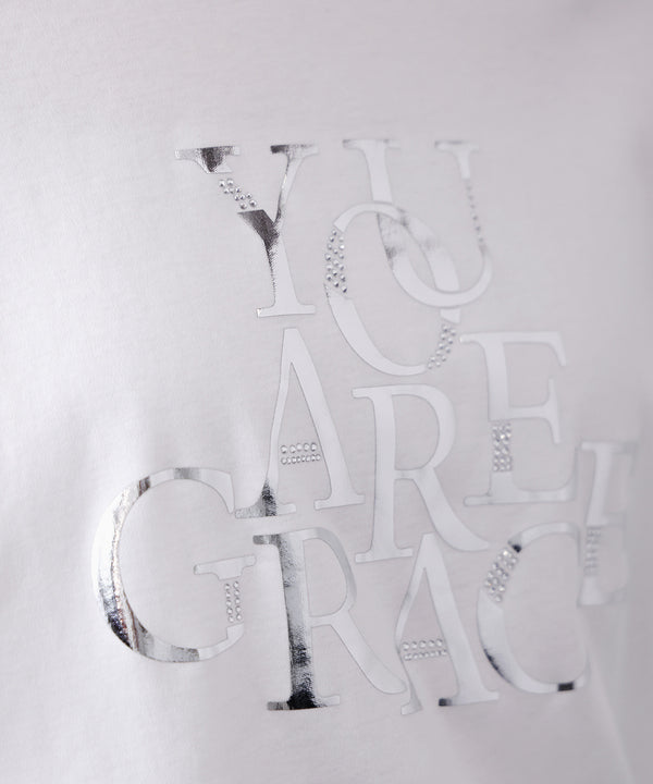 ミラーホットフィックスロゴTシャツ