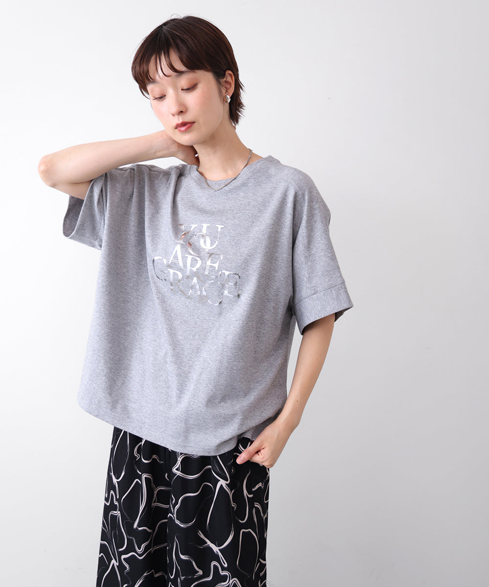 ミラーホットフィックスロゴTシャツ