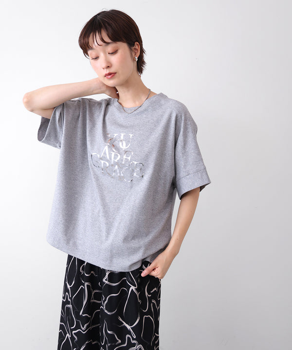 ミラーホットフィックスロゴTシャツ