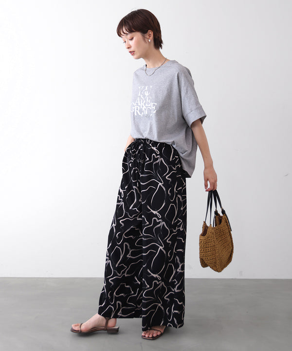 ミラーホットフィックスロゴTシャツ