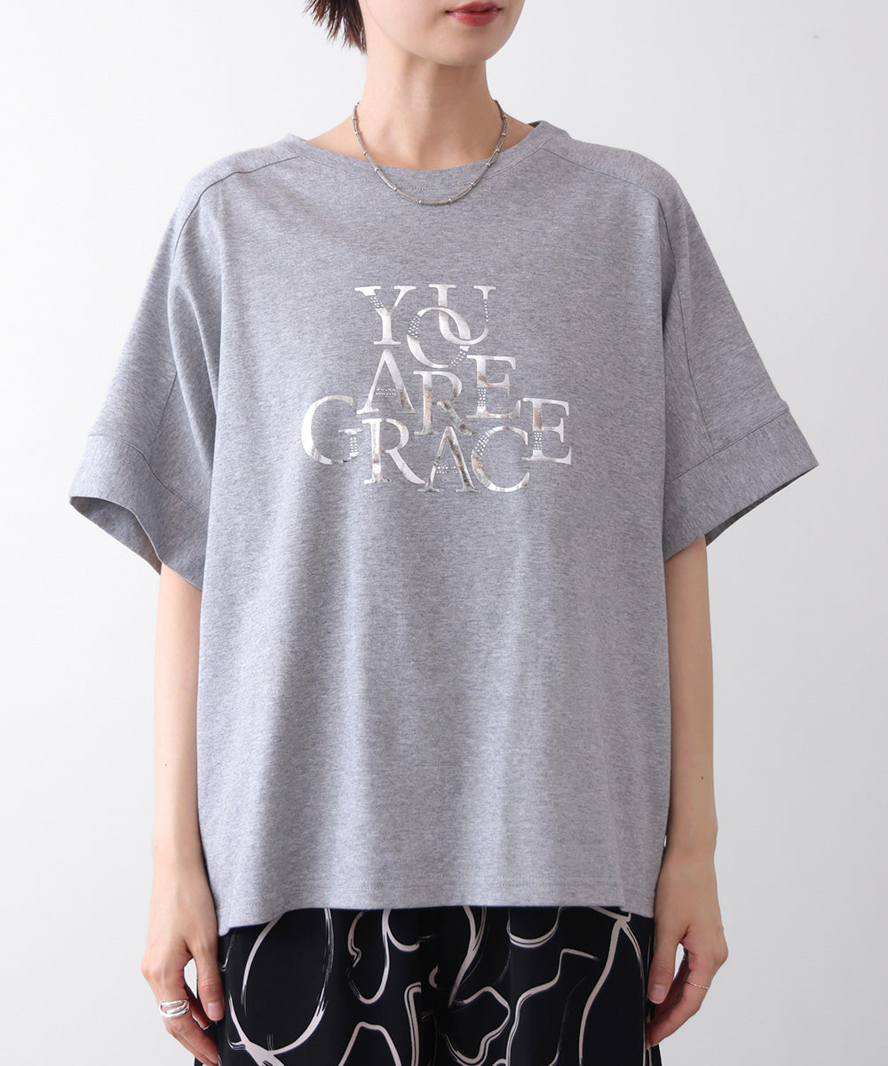 ミラーホットフィックスロゴTシャツ