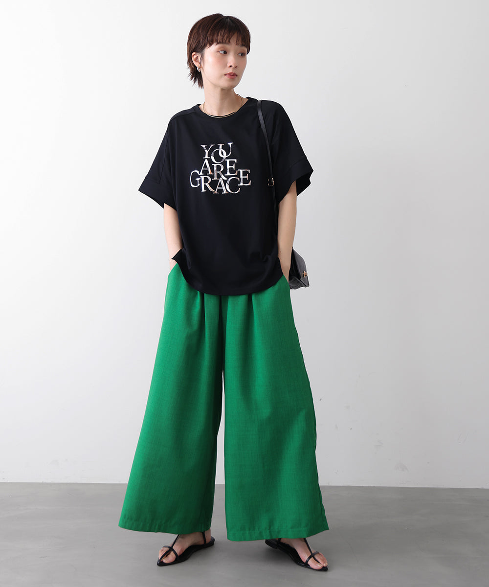 ミラーホットフィックスロゴTシャツ
