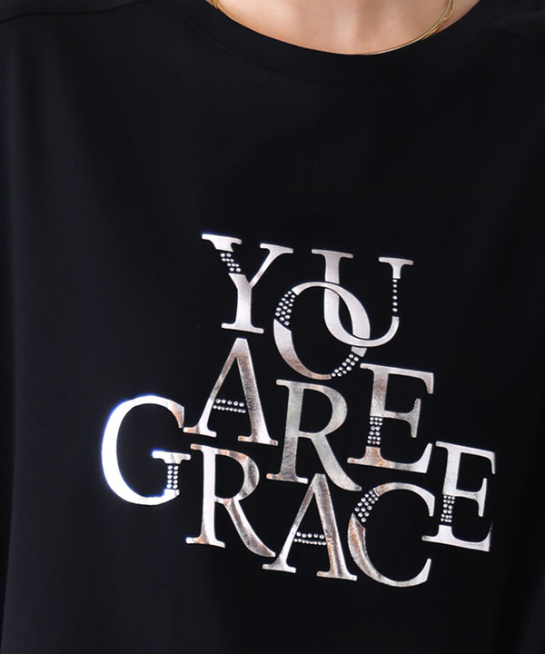 ミラーホットフィックスロゴTシャツ