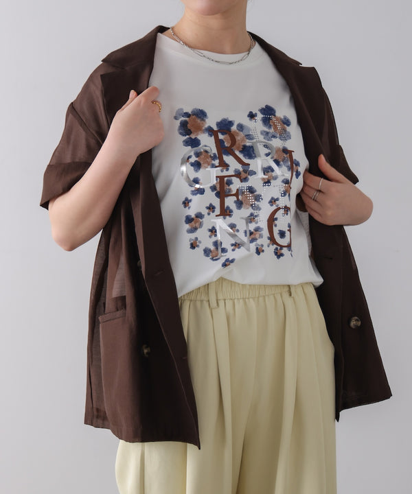 箔×レオパTシャツ［6/24発送予定］
