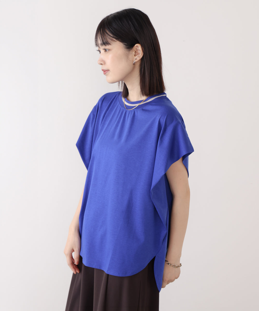 衿ラインプルオーバー