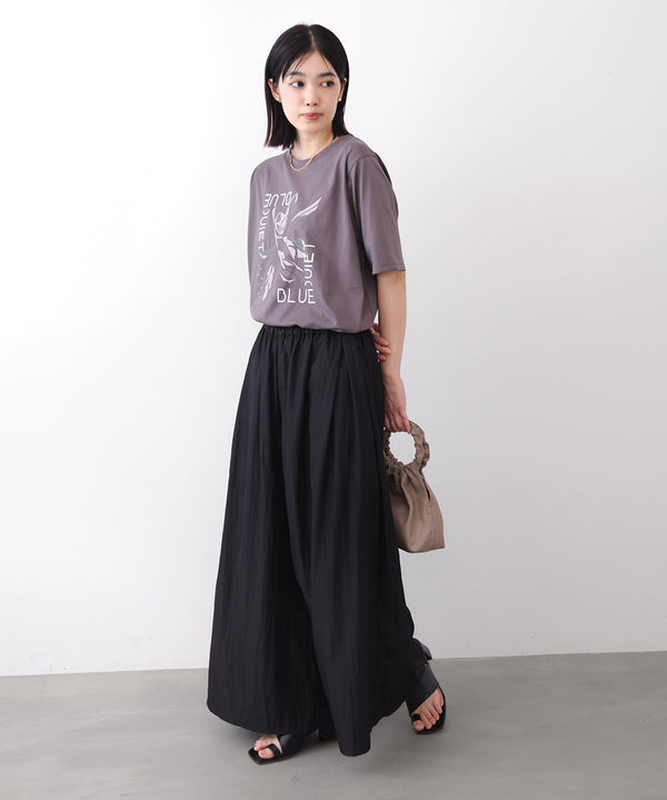 デジタルフラワープリントＴシャツ