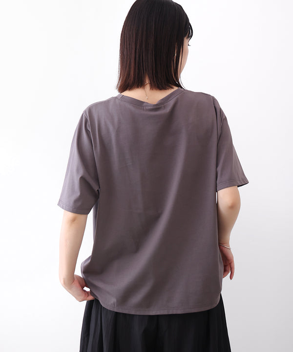 デジタルフラワープリントＴシャツ