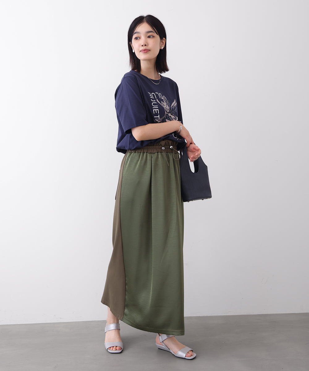 デジタルフラワープリントＴシャツ
