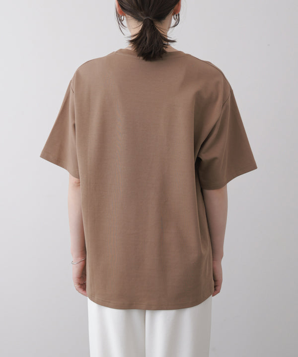 アートフラワーモチーフTシャツ［8/7発送予定］